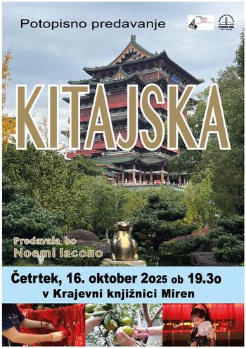 Potopisno predavanje KITAJSKA