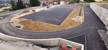 Šolsko igrišče še zmeraj gradbišče