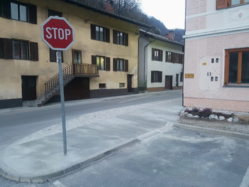 Urejen dostop do Doma Andreja Manfrede v Kobaridu