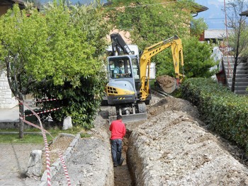 Urejanje vodovoda in kanalizacije v Breginjskem kotu