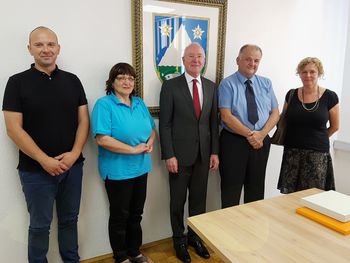 Župan je sprejel nizozemskega veleposlanika