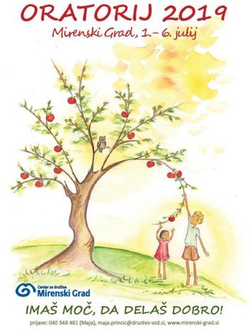 Oratorij 2019 na Mirenskem Gradu