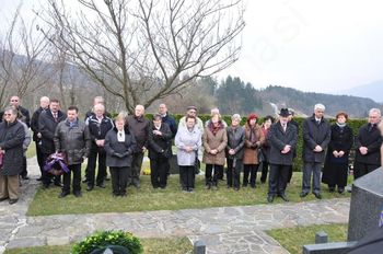 Spominska komemoracija na zreškem pokopališču