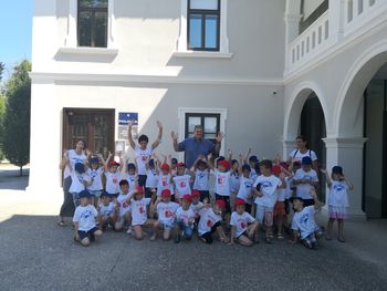 Mini maturanti na obisku pri županu