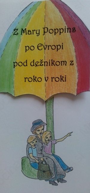 Z Mary Poppins po Evropi pod dežnikom z roko v roki