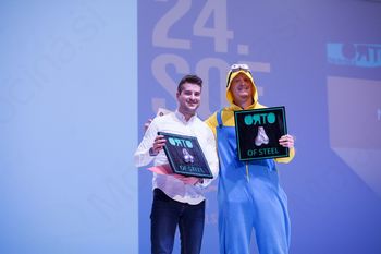 Bor Klemenc Mencin in Klemen Selakovič sta mlada kreativca 24. SOF