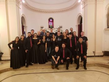 Gostovanje Okteta Jurija Dalmatina iz Boštanja v Argentini