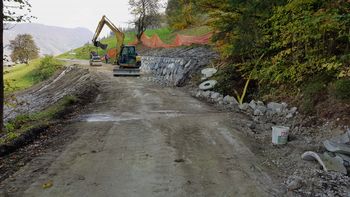 Obnova lokalne ceste in sanacija plazu