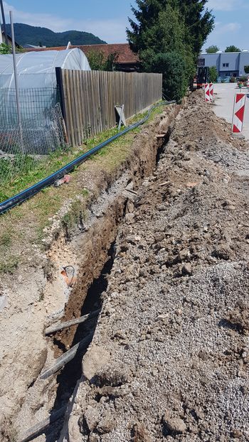 Izgradnja vodovoda Vransko - Pristalič