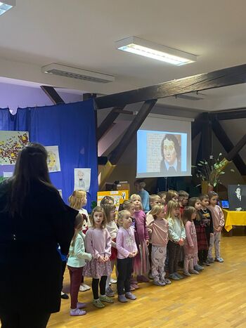 Proslava ob slovenskem kulturnem prazniku v Vrtcu Vransko