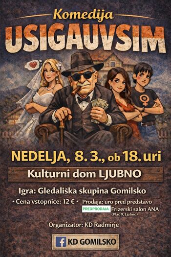 Komedija USIGAUVSIM na LJUBNEM