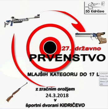 27. Državno Prvenstvo mlajših kategorij do 17 Let