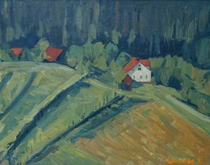 Odprtje spominske razstave Alojza Zavolovška