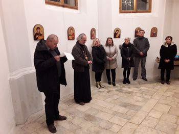 Razstava ikon v Galeriji kapelica sv. Nikolaja v Boštanju