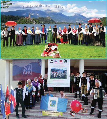 FOLKLORNO DRUŠTVO BLED IZ BISERA SLOVENIJE V DRAČ V ALBANIJI
