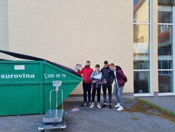 Zbiranje papirja v šolskem letu 2020/2021 