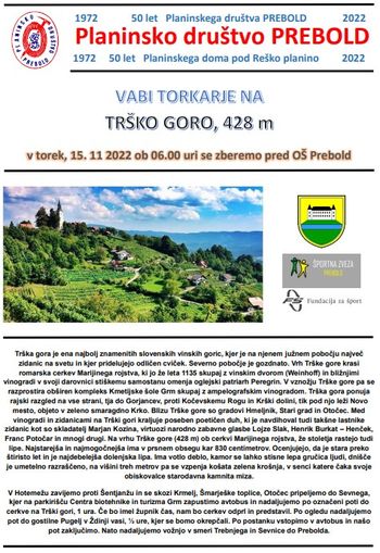 Pohod TORKARJEV na Trško goro