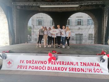 Državno preverjanje znanja srednješolskih ekip prve pomoči