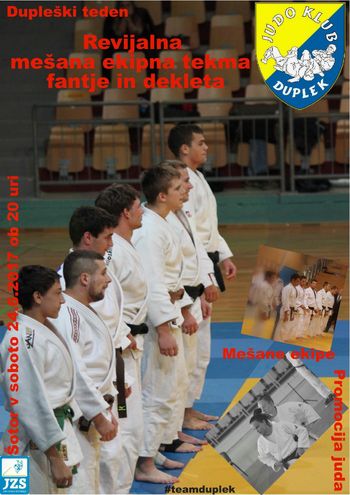 EKIPNA MEŠANA JUDO TEKMA