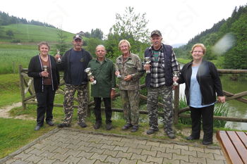Prva tekma v ribolovu s plovcem članic in članov Društva invalidov Slovenj Gradec za pokal 2016
