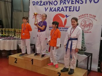 2. MEDALJI NA DRŽAVNEM PRVENSTVU KARATE ZVEZE SLOVENIJE