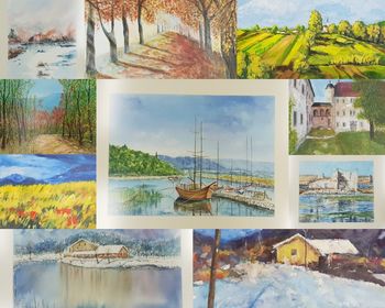 JAZ IN MOJ USTVARJALNI DUH - odprtje samostojne likovne razstave Romana Kovačiča