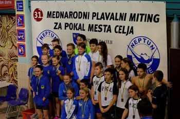 Plavalni klub Fužinar na Pokalu mesta Celje 