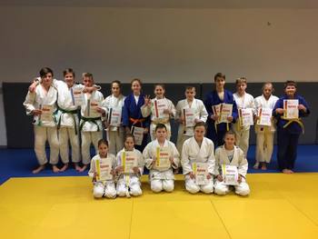 Izpiti za višje pasove v judo