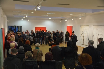 Odprtje razstave Štefana Marflaka: Slika kot koeksistenca bivanja 
