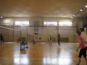 Turnir za otroke v badmintonu