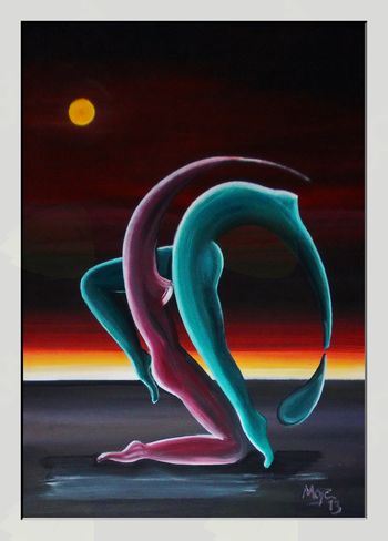 Likovna razstava - Razstava ODSVIT dveh avtorjev, očeta in sina