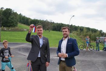Otvoritev grbinastega /pumptrack/ poligona za kolesarje Otvoritev grbinastega /pumptrack/ poligona za kolesarje