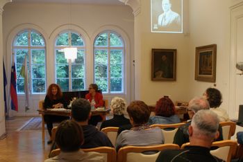 Predstavitev znanstvene monografije:  Kar ustvariš ostane. Svetu cvet. Tebi rane.