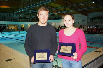 Plavalka in njen trener prijela priznanje Plavalka in njen trener prijela priznanje
