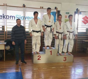 Tekmovanje za člane in kadete v judo