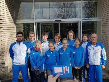 Deklice ekipne državne prvakinje na zimskem državnem prvenstvu 2018