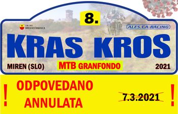 Odpoved Kras Kros prireditev 2021
