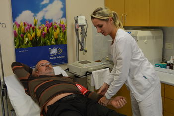 SIMBIOZA GIBA - Merjenje gleženjskega indeksa