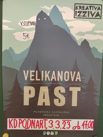 VELIKANOVA PAST - MLADINSKA GLEDALIŠKA PREDSTAVA KU Kamot