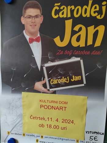 Večer čarovnij s ČARODEJEM JANOM