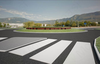 Igra vetra v krožišču  