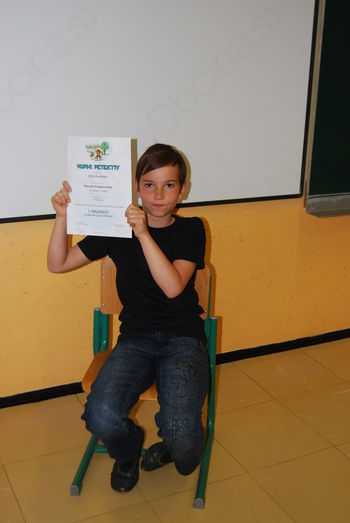 Prvo mesto za raziskovalno nalogo