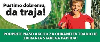 Predstavniki občine in vsi krajani