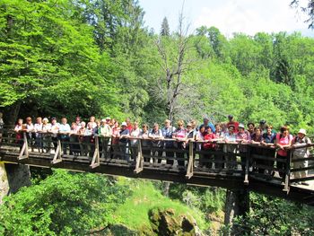 Vandrovke  prehodile  Blejski  Vintgar  