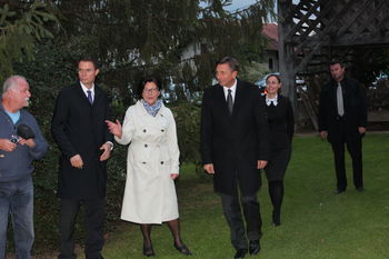 Predsednik Borut Pahor je obiskal Polže