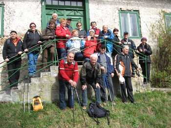 Pohod društva upokojencev v marcu