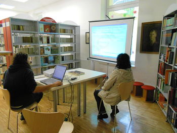 Obisk prenovljene knjižnice v Vipavi Obisk prenovljene knjižnice v Vipavi