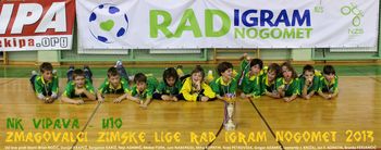 Nogometaši Vipave osvojili zimsko ligo