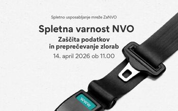 Spletna varnost NVO - Zaščita podatkov in preprečevanje zlorab