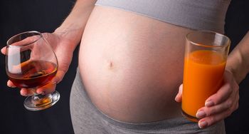 Spodbujajmo nosečnost brez alkohola, saj je tako za mamo in njenega otroka najvarneje (NIJZ)